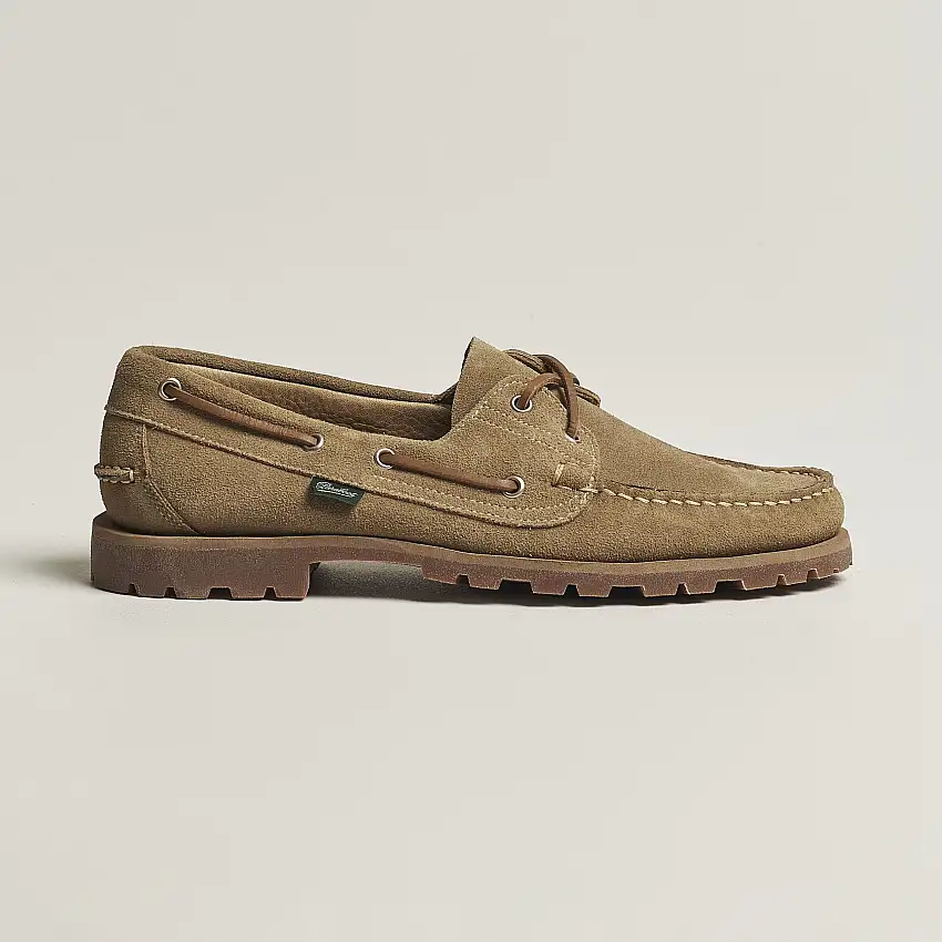 Malo Moccasin Sand Suede