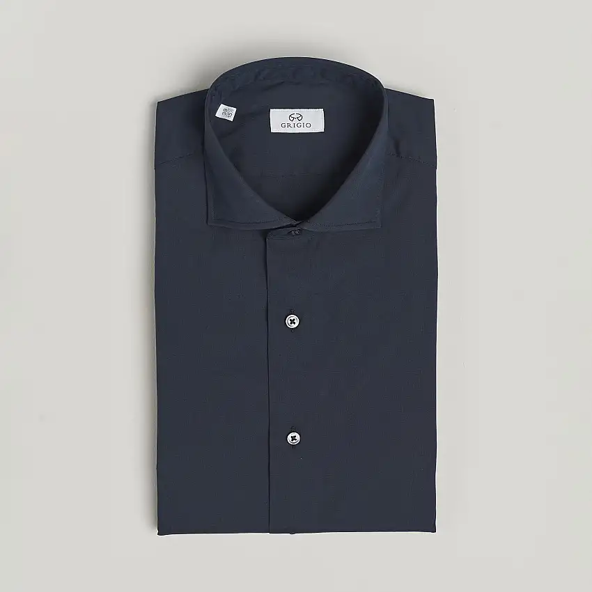 Comfort Stretch Dress Shirt Navy