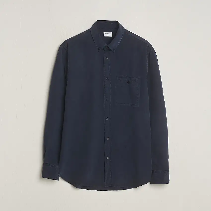 Zachary Lyocell Shirt Navy