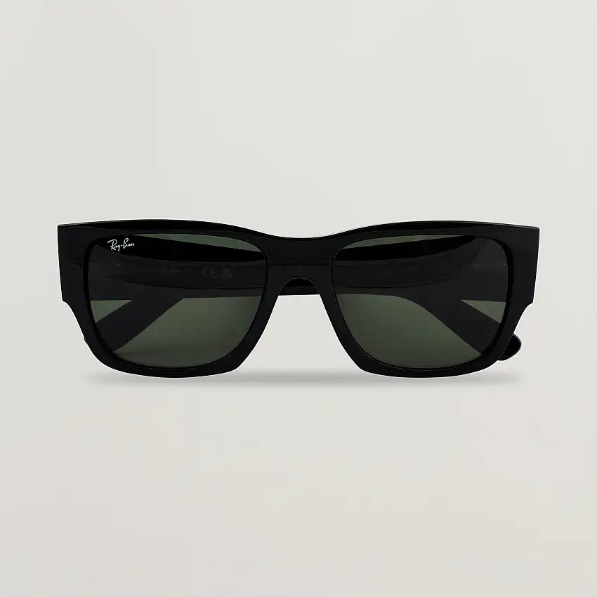 Carlos Sunglasses Black/Crystal Green