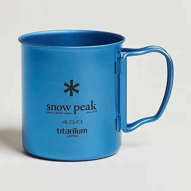 Single Wall Mug 450 Blue Titanium