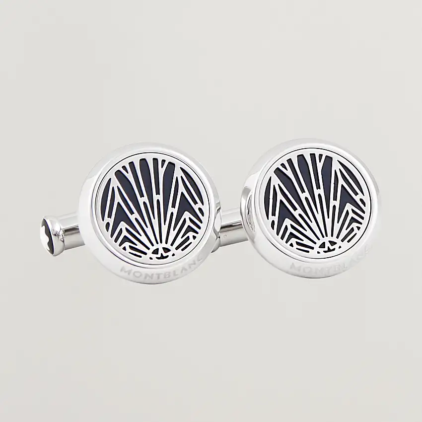 Cufflinks Meisterstück The Origin Collection Blue