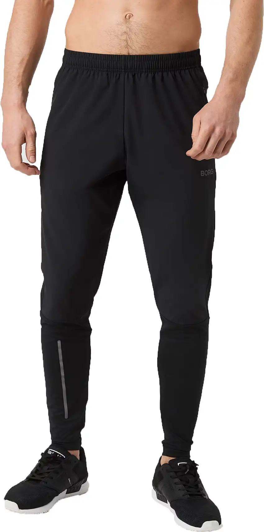Björn Borg Men's Borg Running Pants Black Beauty