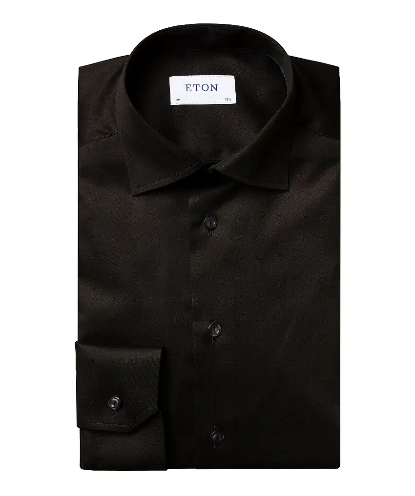 Eton Slim fit - Svart