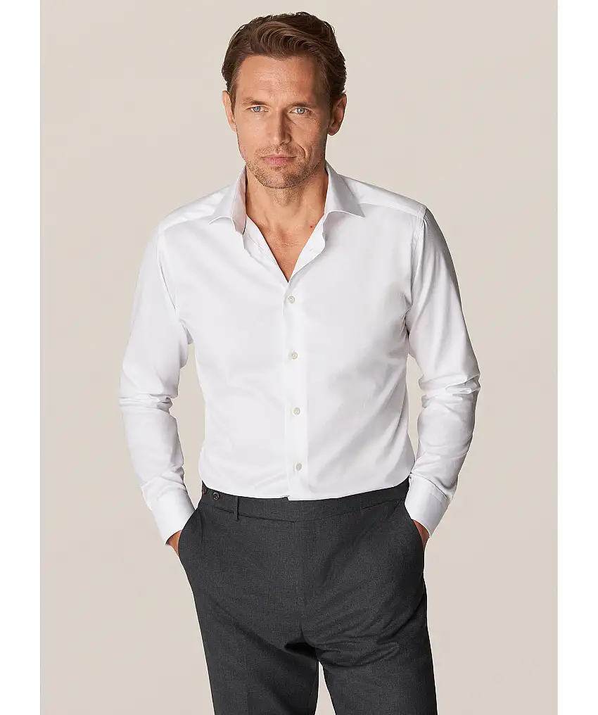 Eton. Extra long sleeve - Vit