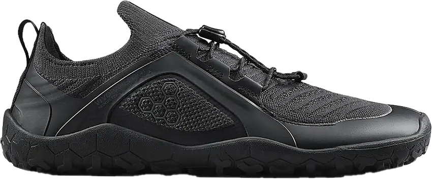 Vivobarefoot Men's Primus Trail Knit FG Obsidian/Obsidian