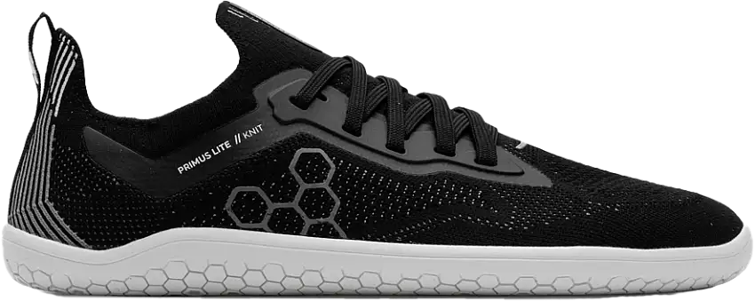 Vivobarefoot Men's Primus Lite Knit Obsidian
