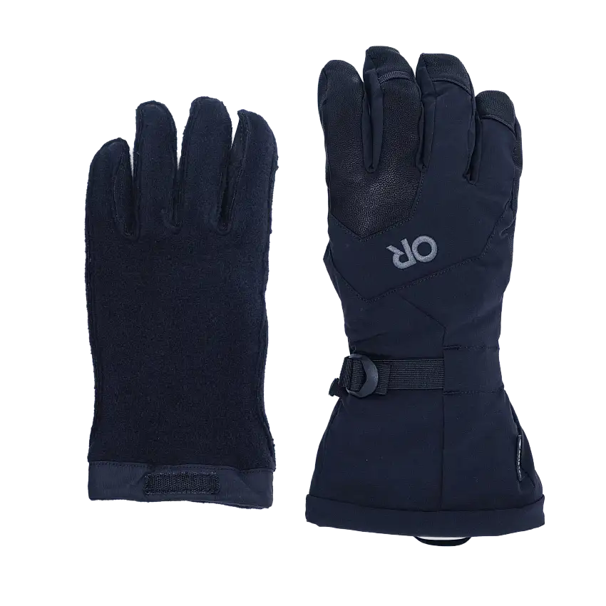 Outdoor Research Men's Arete Modular Gore-Tex Gloves Black
