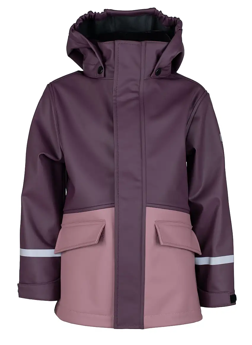 Lindberg Kids' Vestby Rain Jacket Fleece Purple/rose