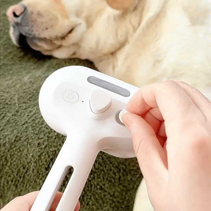 BrushPaw Ångborste för Hundar