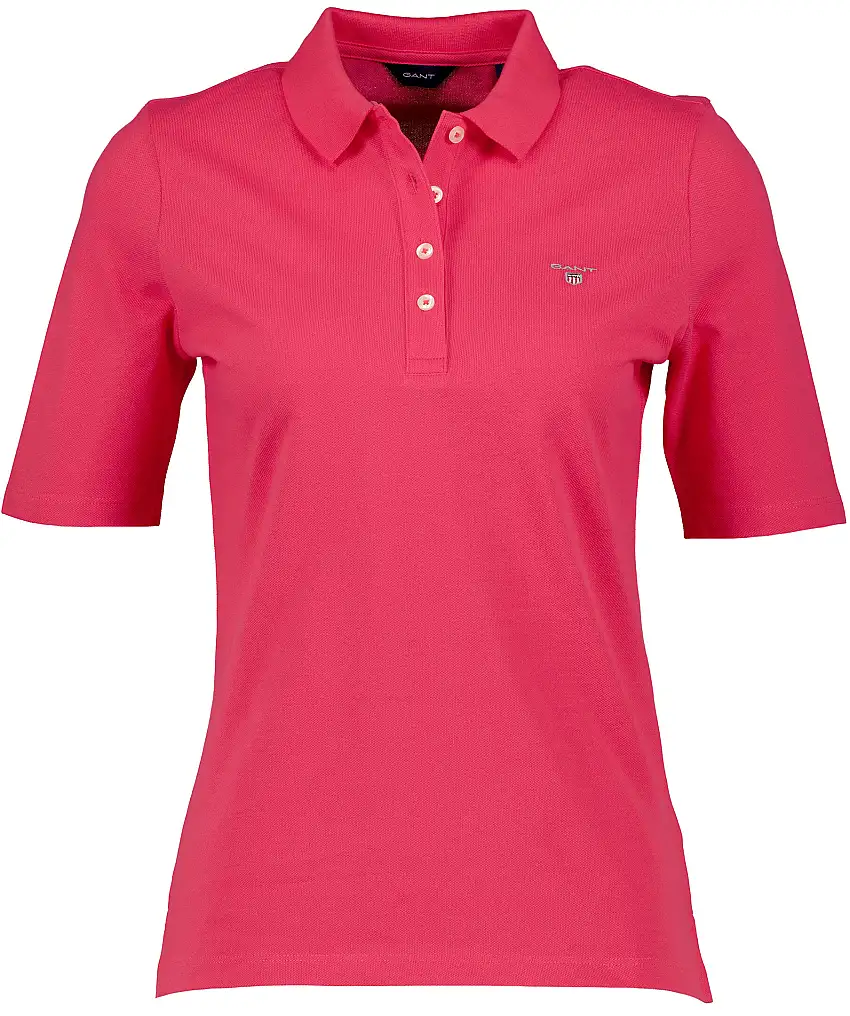 Gant Original piké ls - Röd