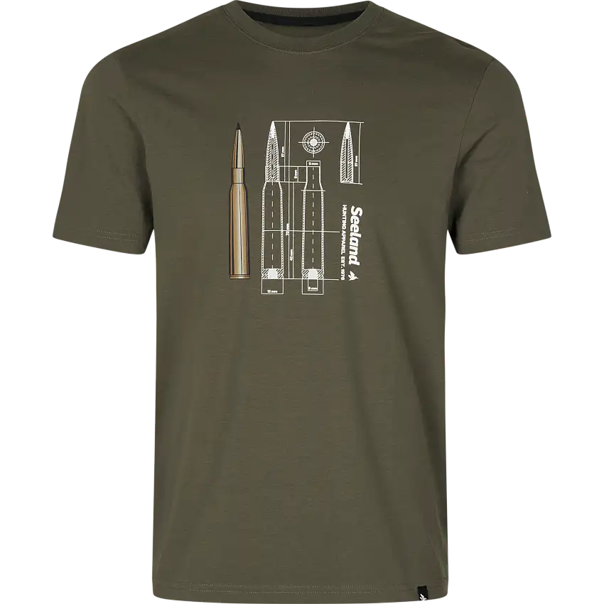 Seeland Men's Bullet T-Shirt Grape Leaf