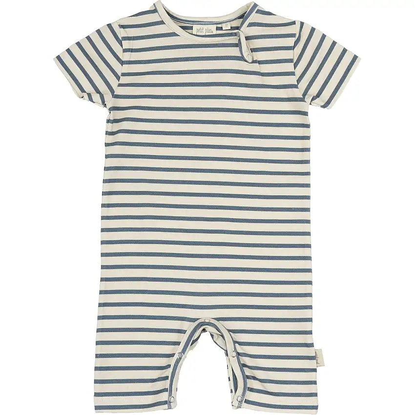Petit Piao Blue Mirage Sommar Kostym S/S Sum Printed