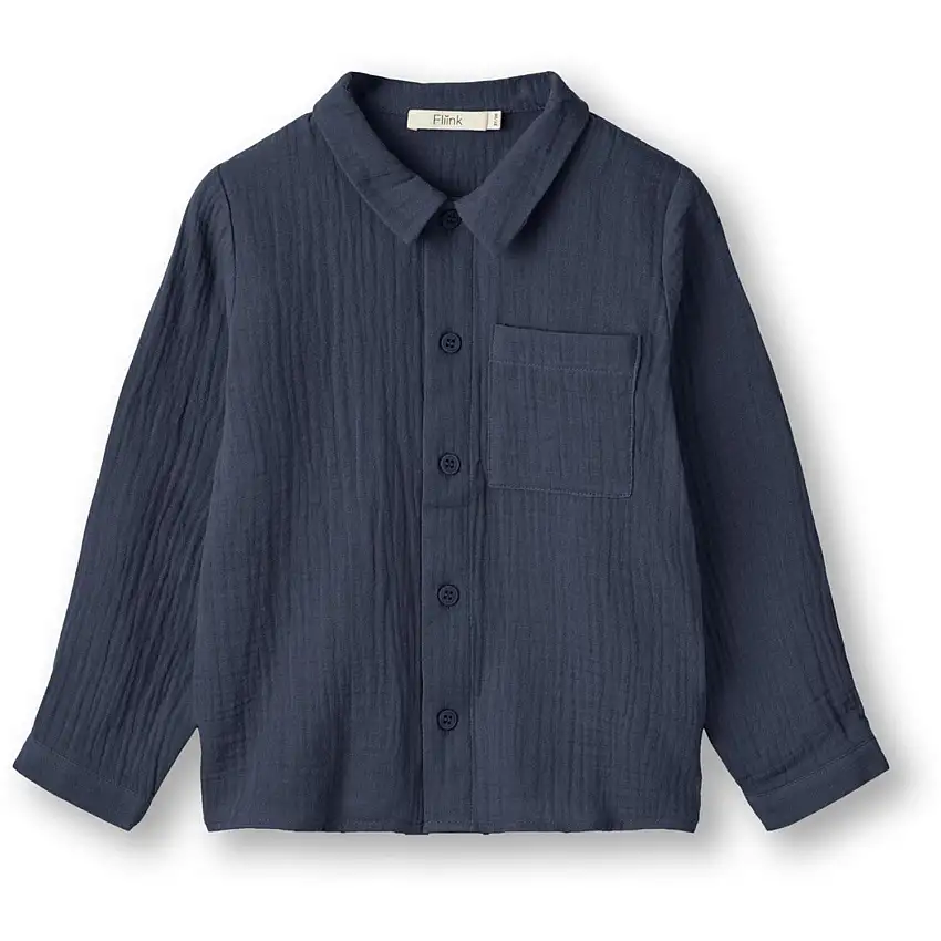 Fliink Insignia Blue Elmo Ls Skjorta