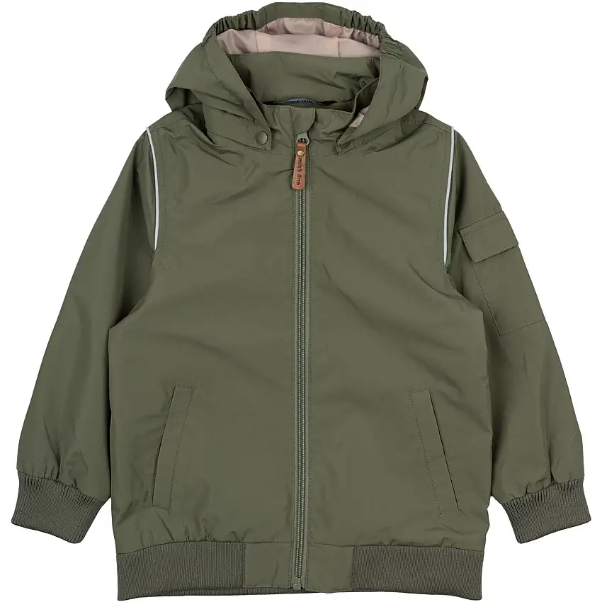Mikk-Line Dusty Olive Shell Jacka