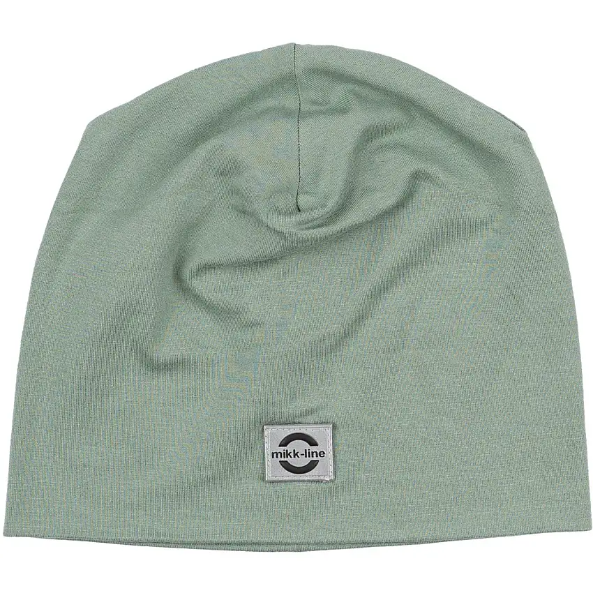 Mikk-Line Green Bay Solid Viscose Elastane Mössa