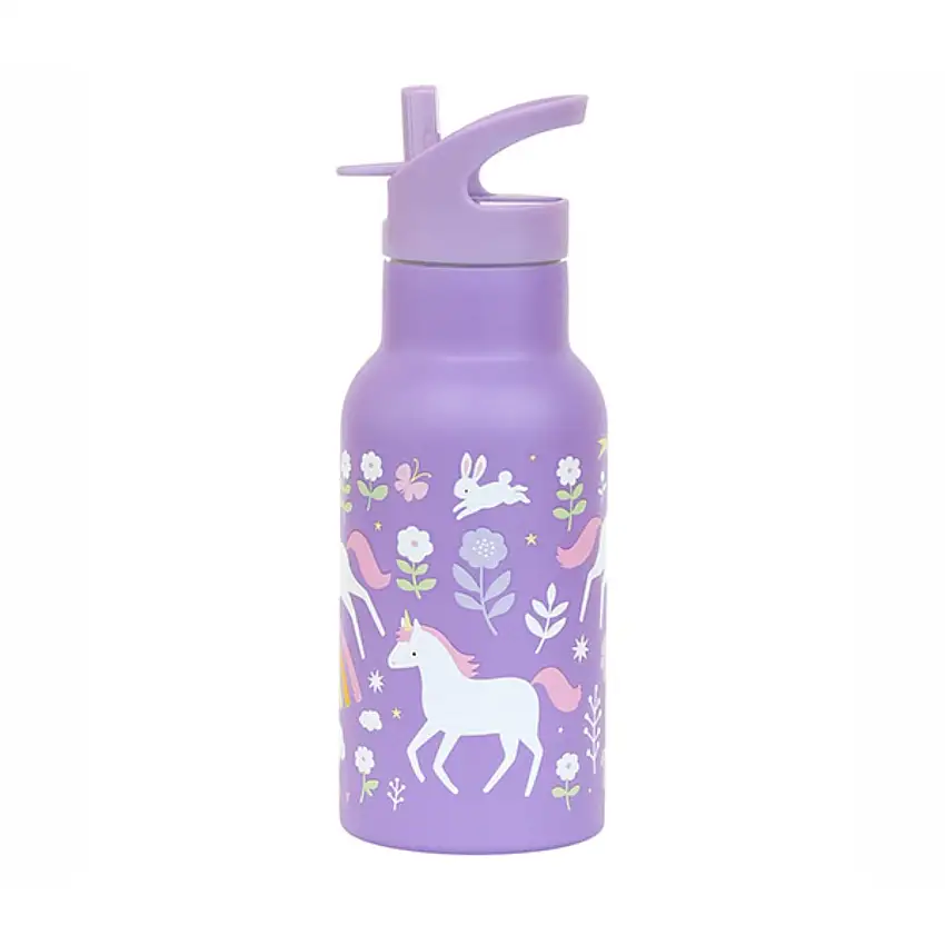 A Little Lovely Company Unicorn Dreams Rostfritt Stål Vattenflaska