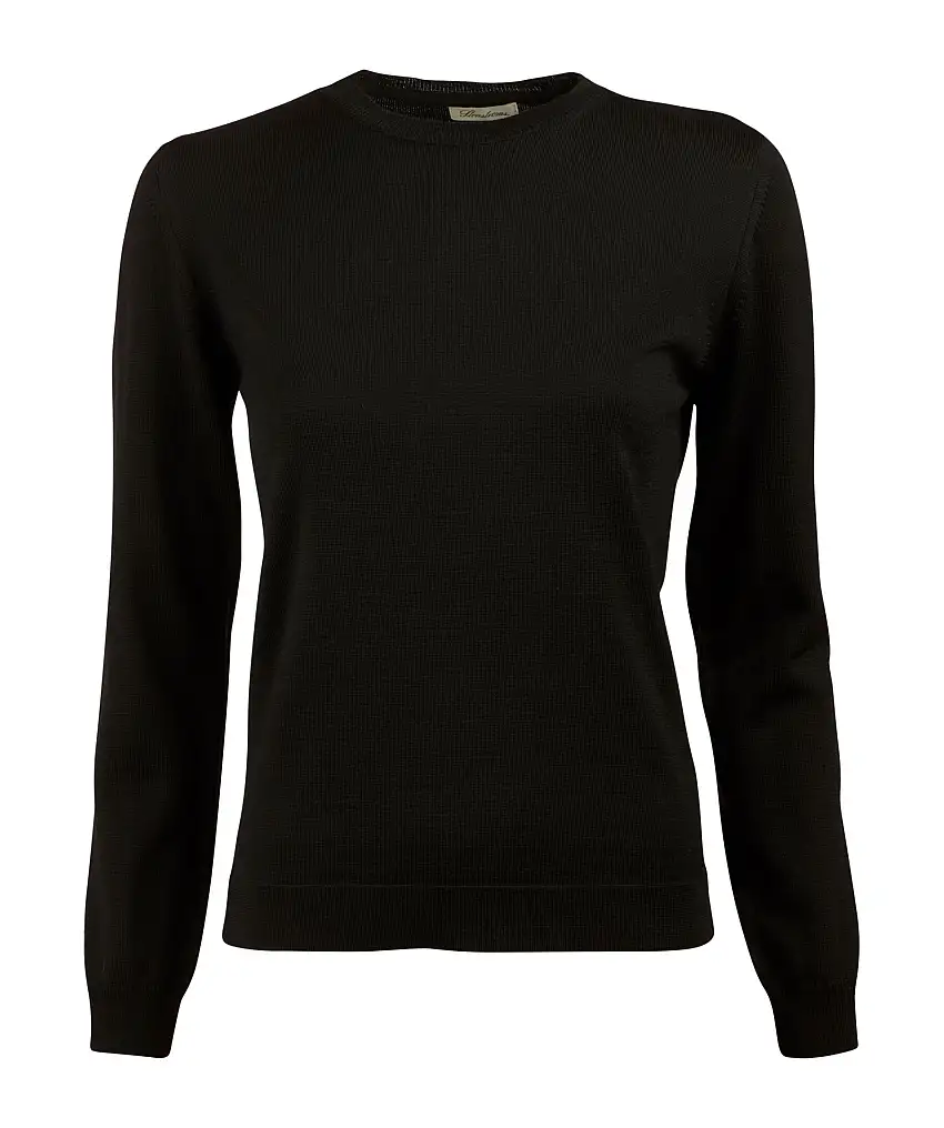 Stenströms Signe Roundneck Knit - Svart