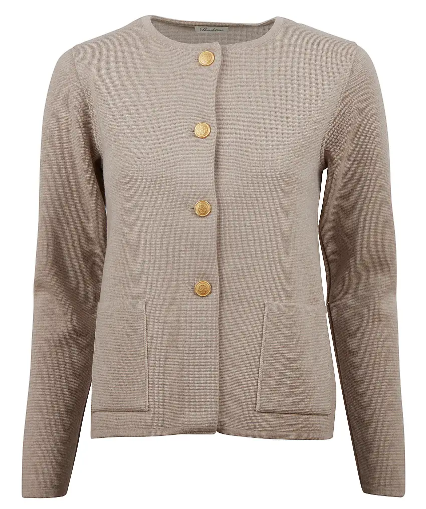 Stenströms Stina merino cardigan - Beige
