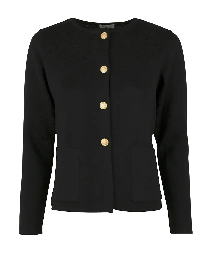 Stenströms Stina merino cardigan - Svart