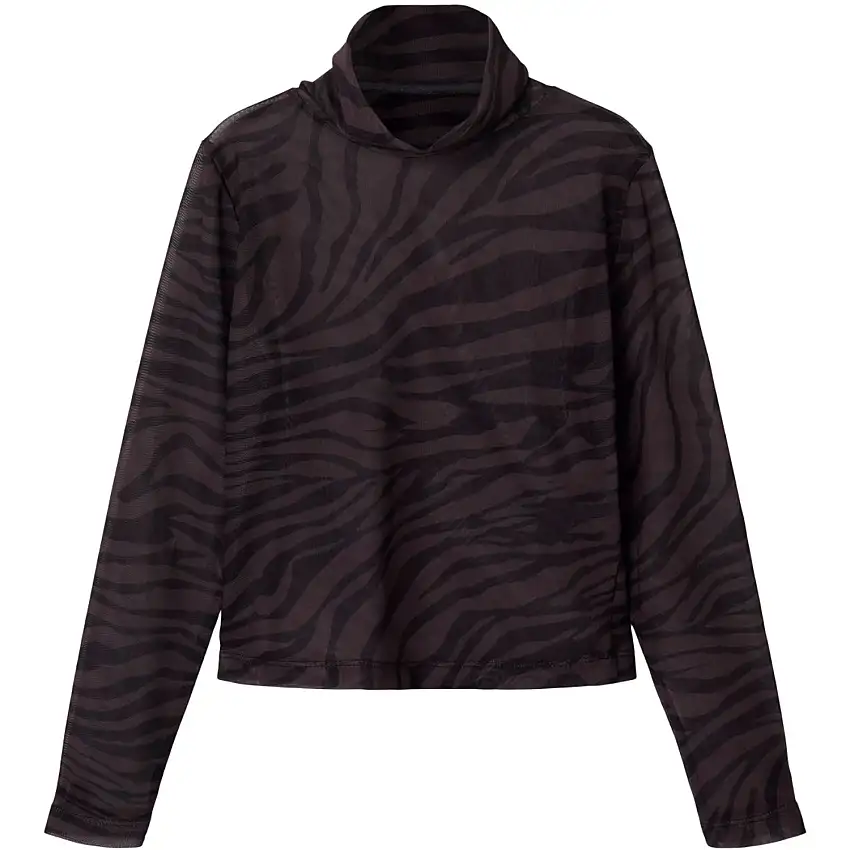 Name It Black Zebra Sinna Blus