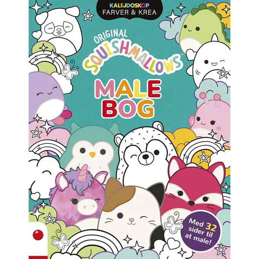 Forlaget Bolden Squishmallows Målarbok