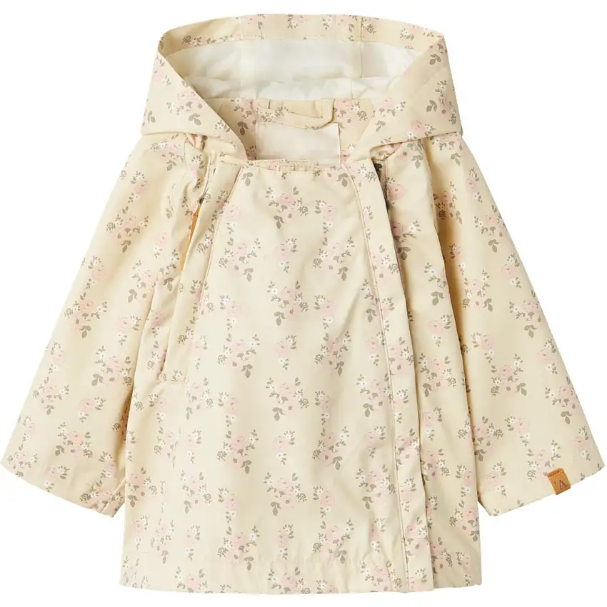 Lil'Atelier Bleached Sand Gerda Loose Jacka AOP Fo