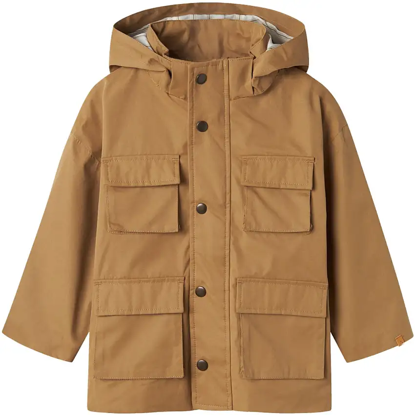 Lil'Atelier Petrified Ek Godo Long Loose Jacka Fo