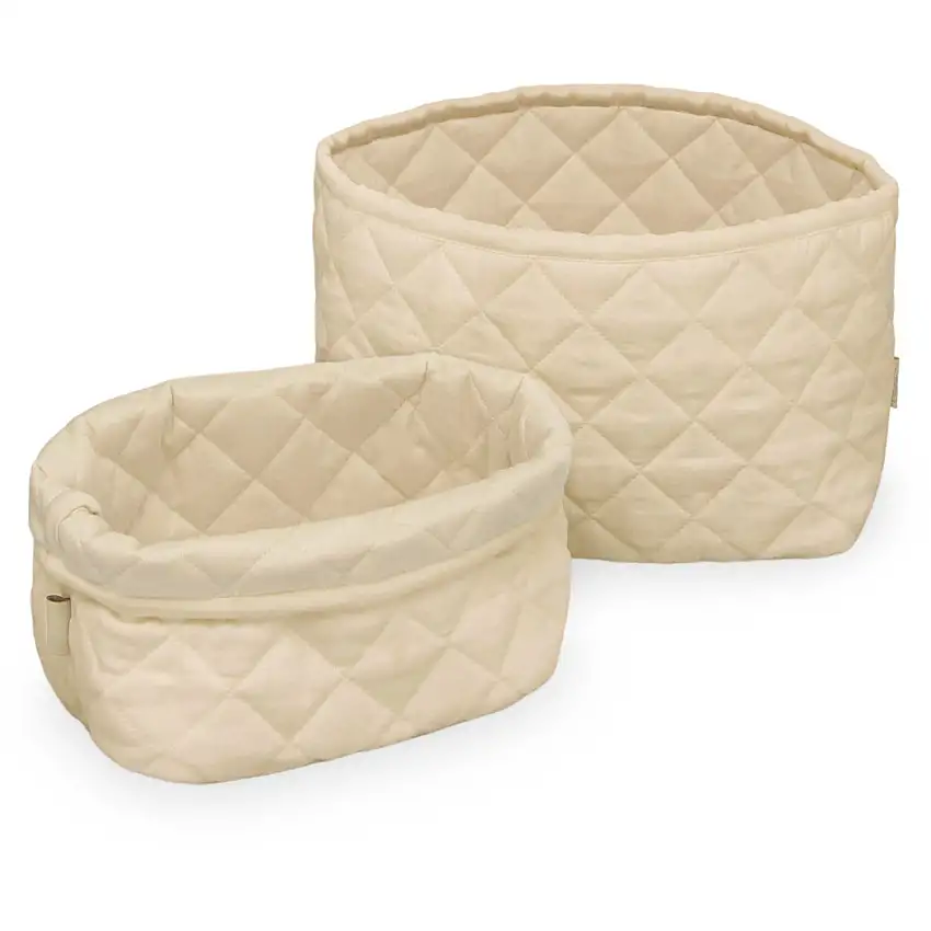 Cam Cam Copenhagen Praline Quiltad Förvaringskorg 2-Pack