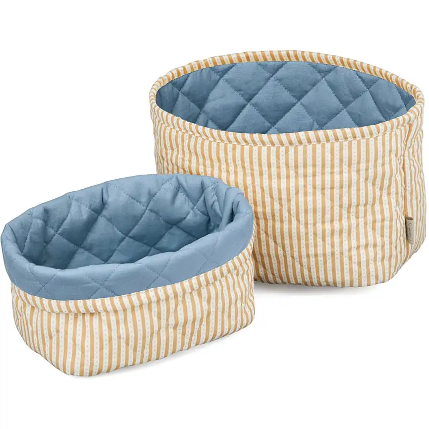 Cam Cam Copenhagen Oatfield Quiltad Förvaringskorg 2-Pack