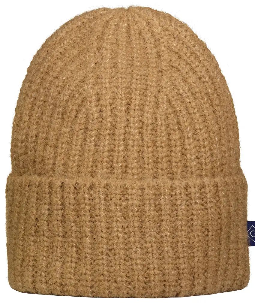 Gant Mohair Beanie - Camel