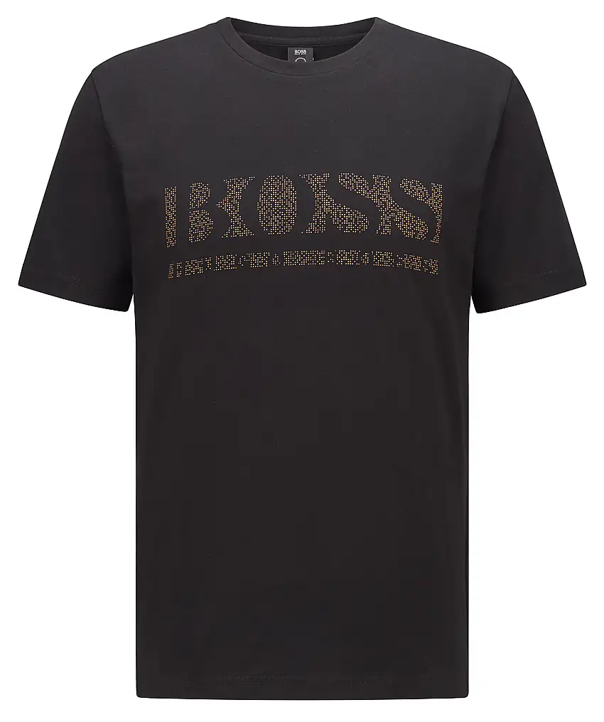 Boss Athleisure Tee Pixel 1 - Svart