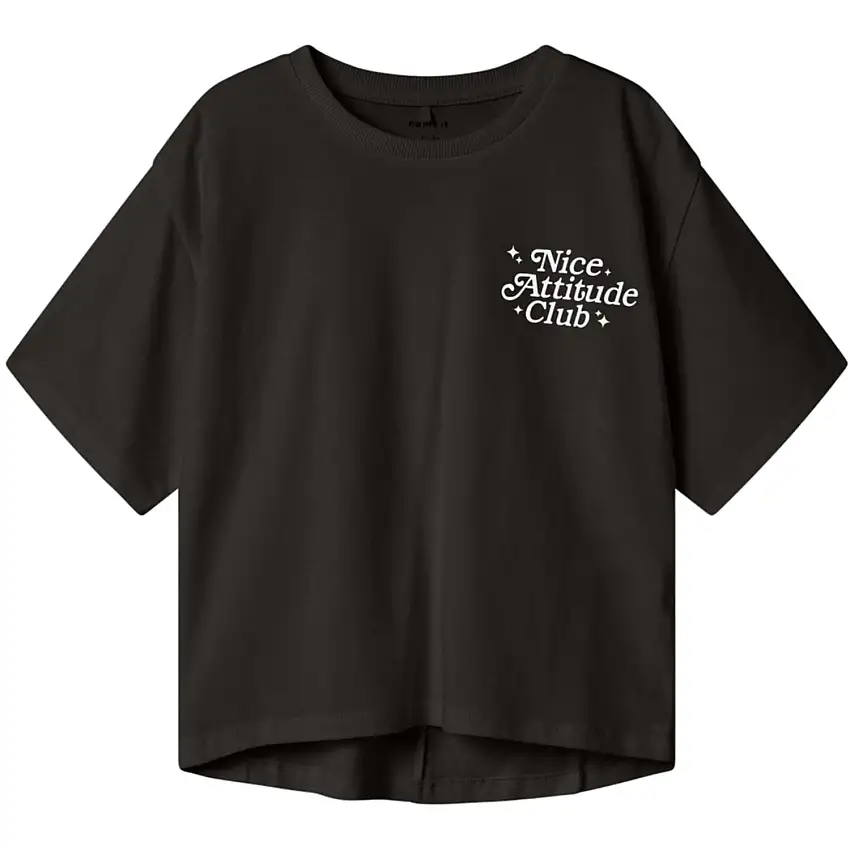 Name It Black Lione Regular T-Shirt