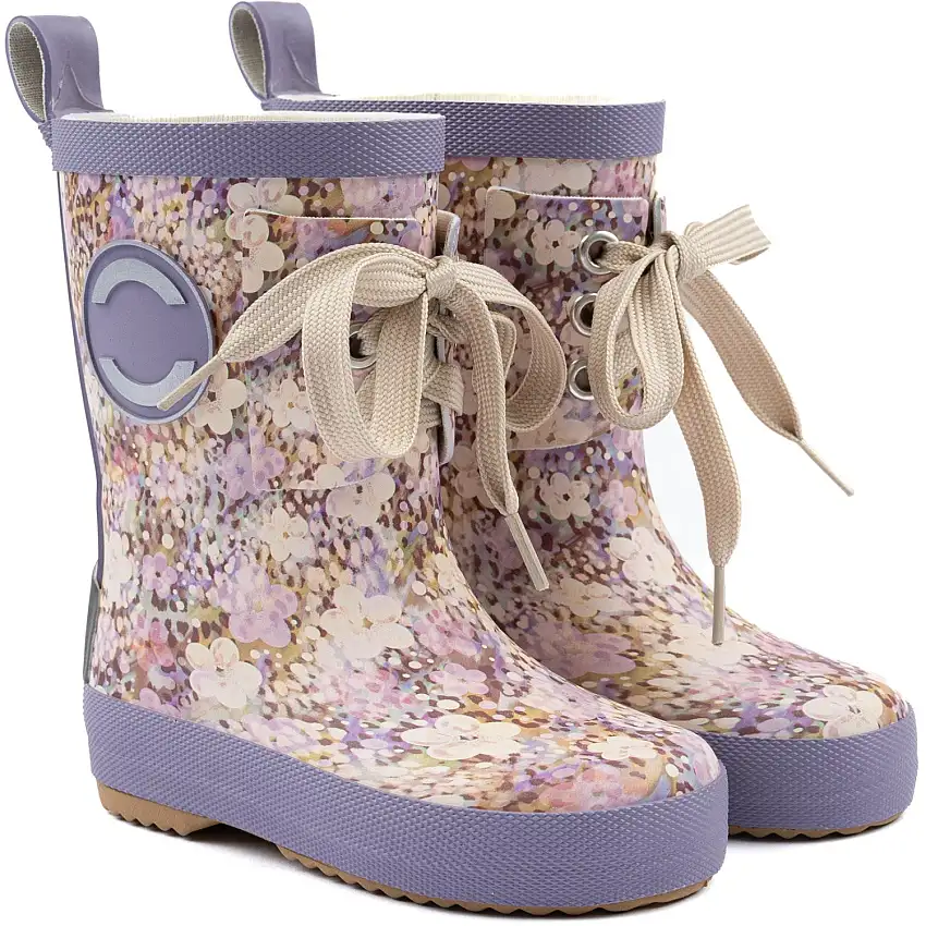 Mikk-Line Dusk Lace Printed Gummistövlar