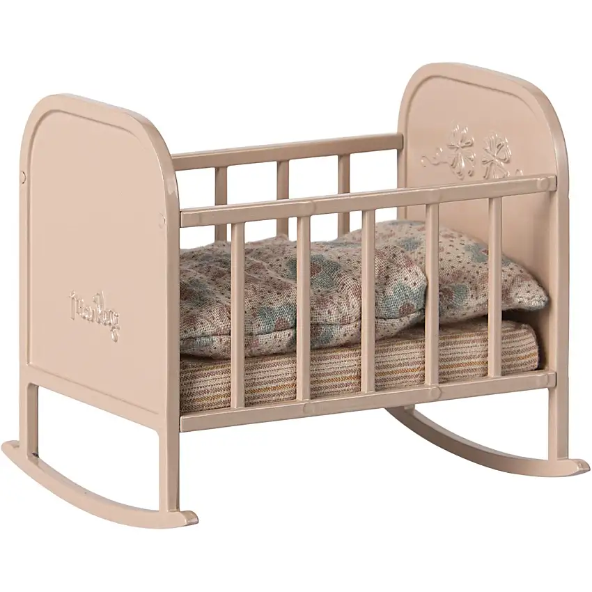 Maileg Cradle, My - Light Rose