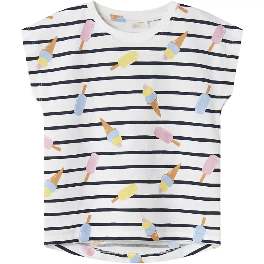 Name It Bright White Ice Vigga Capsl T-Shirt