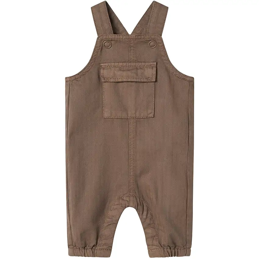 Name It Walnut Ib Regular Rosett Tap Twill Overall