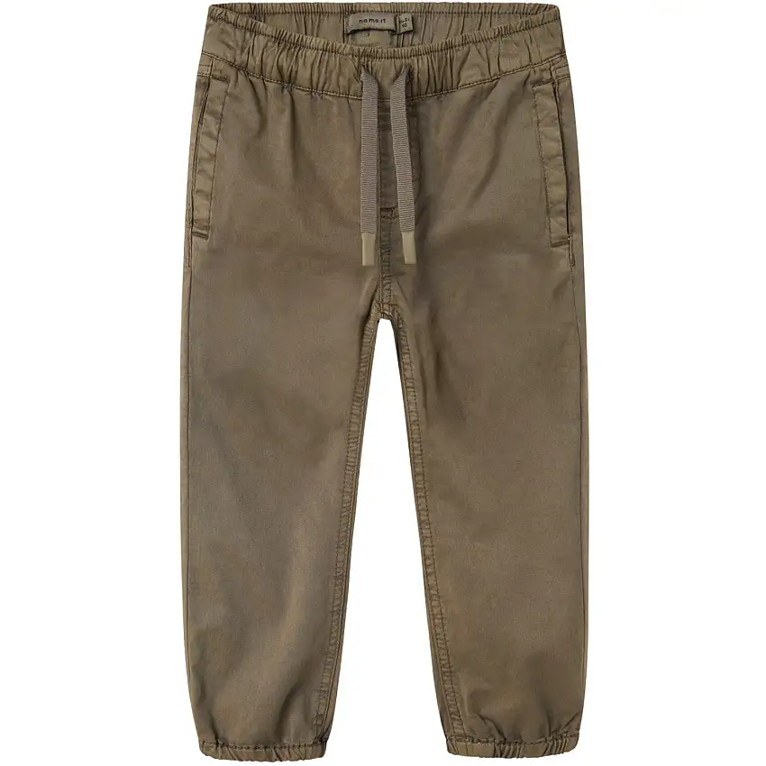 Name It Walnut Ryan Jogger Twill Byxor
