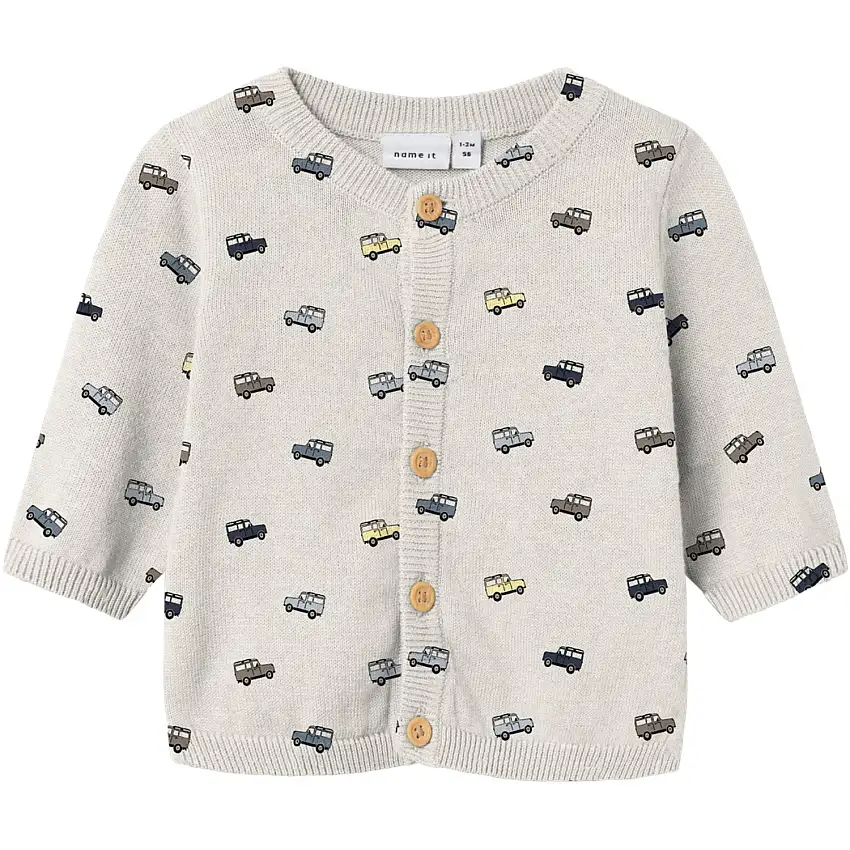 Name It Peyote Melange Hurry Stickad Cardigan