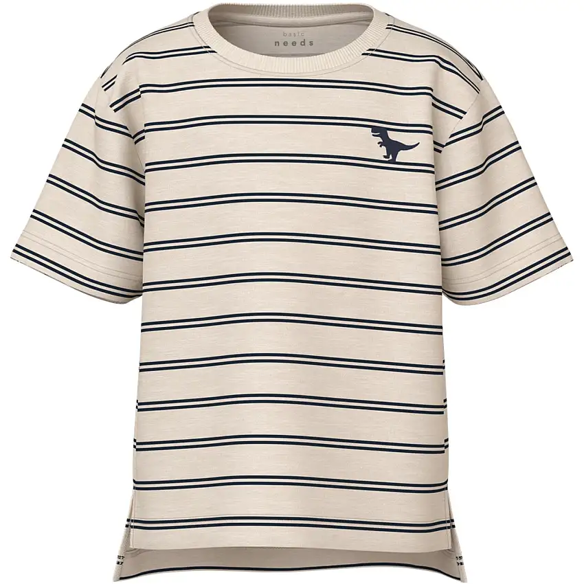 Name It Whitecap Gray Navy Blazer Voby Regular T-Shirt