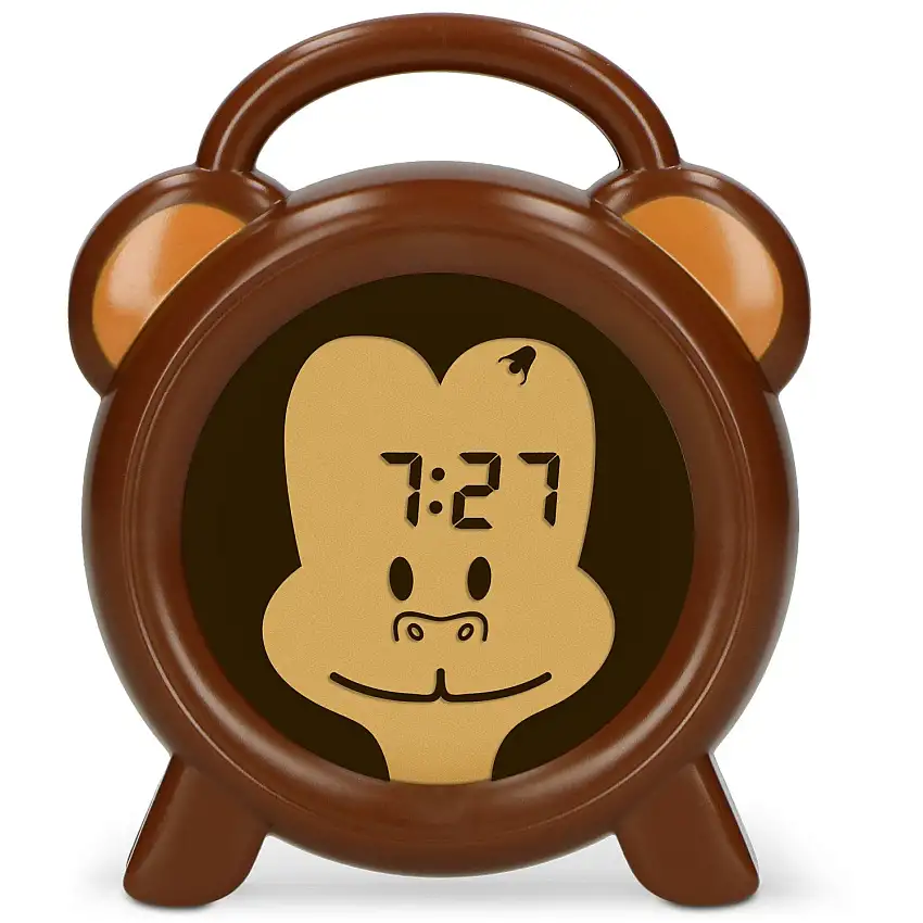 Alecto Monkey Sleep Trainer, Night Light Och Alarm Clock