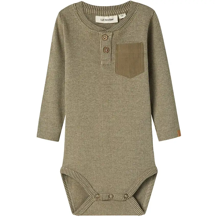 Lil'Atelier Moss Gray Barbar Slim Body