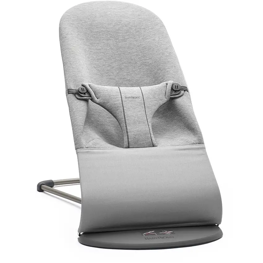 BabyBjörn Light Grey Skråstol Bliss