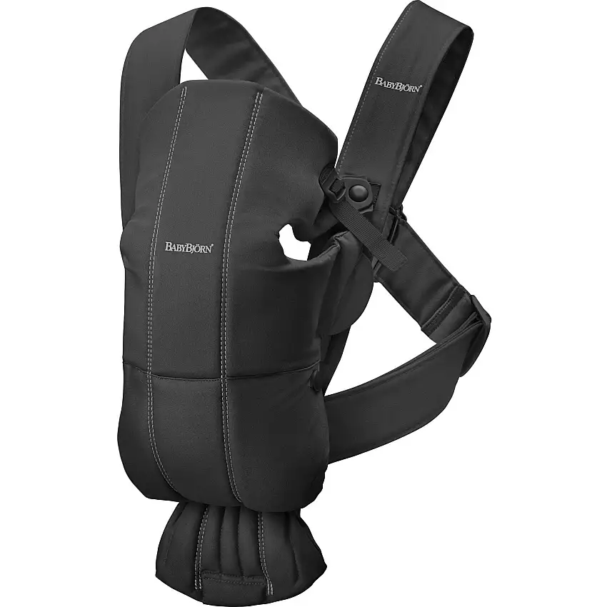 BabyBjörn Black Bärsele Mini