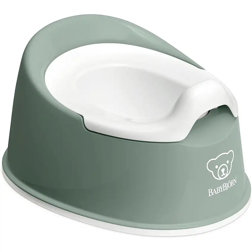 BabyBjörn Grey Green/White Smart Potta