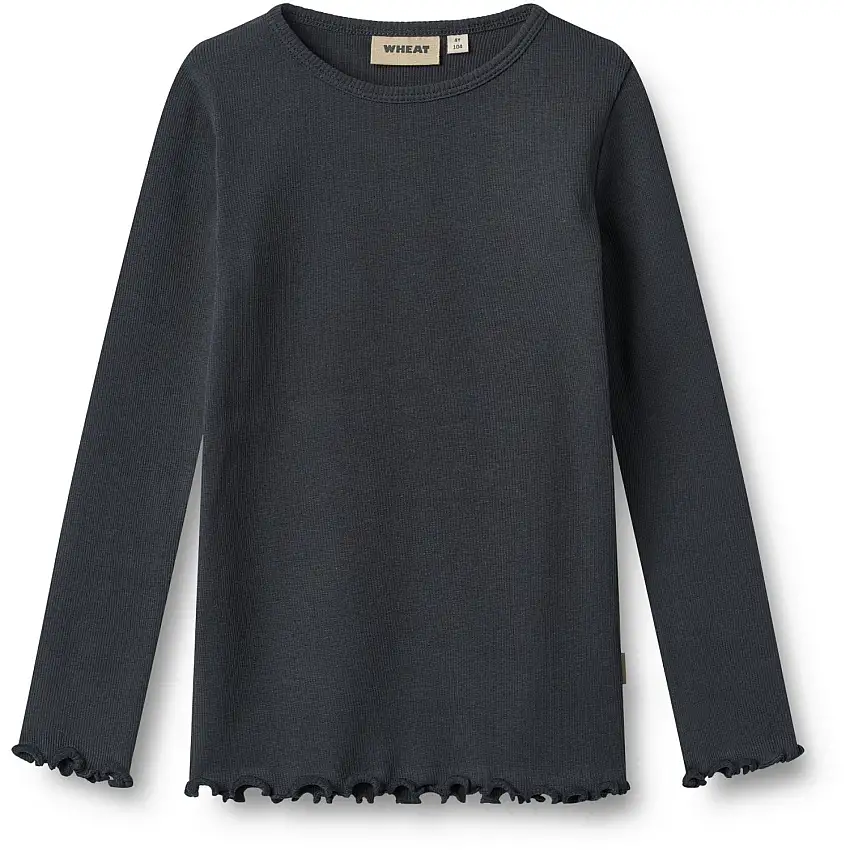 Wheat Navy Blus Ida