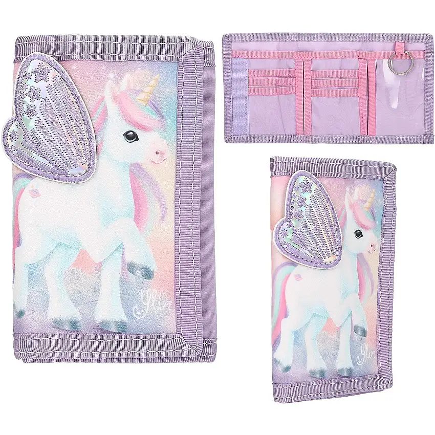Ylvi Purse Med Appliquéd Wing