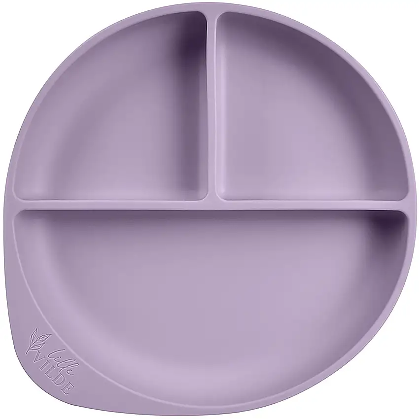By Lille Vilde Lilac Tallrik W/ Suction