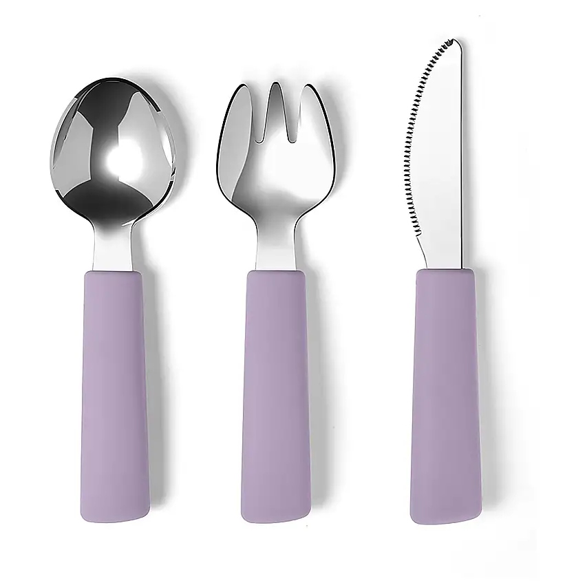 By Lille Vilde Lilac Bestick - Toddler 3pcs