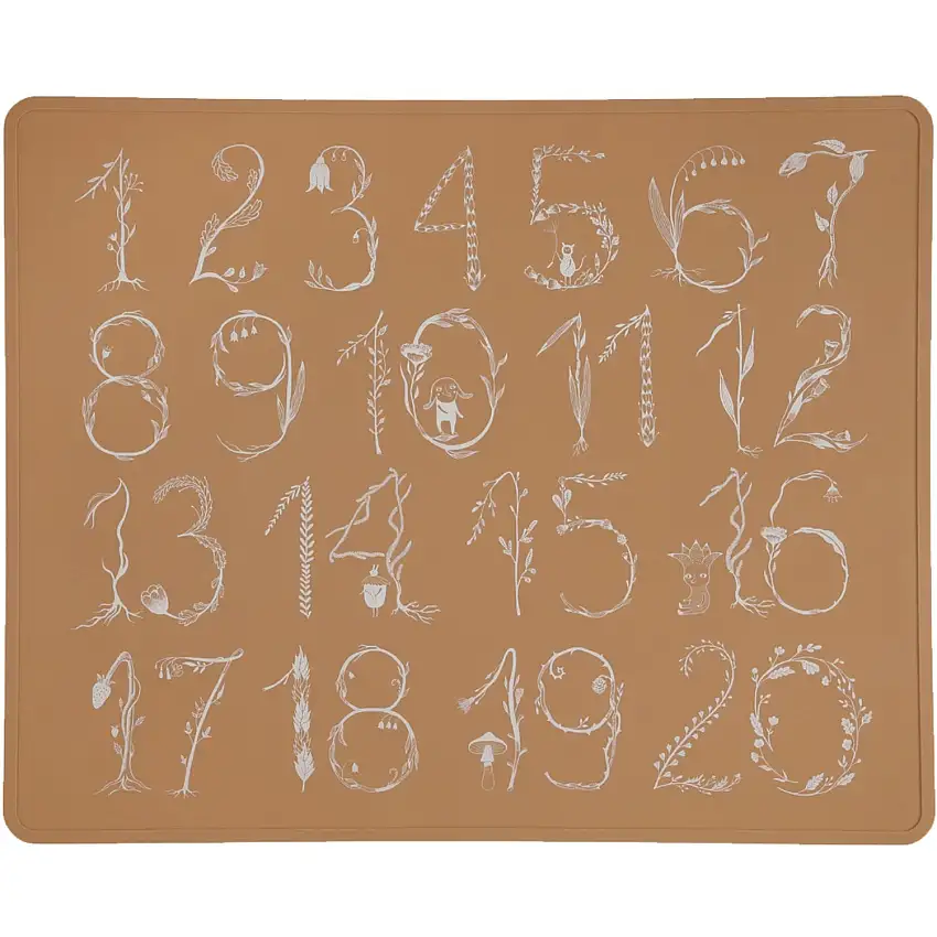 By Lille Vilde Terra Play Mats - Numbers